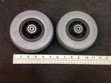 6"x2" Front or Rear Caster Wheel with Grey Tire for Jazzy 600 ES Wheelchairs