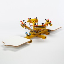 Siebdruckmaschine HDT4200 für Mehrfarb-Siebdruck | Siebdruckkarussell