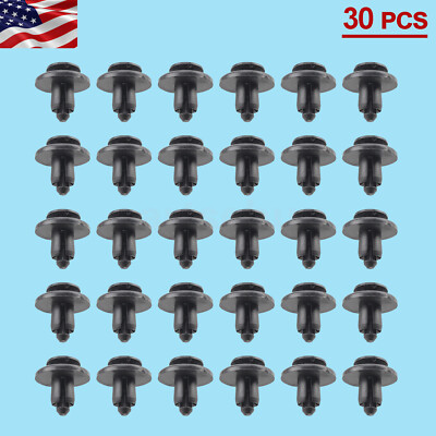 30pcs Mud Guard Fender Liner Push Retainer Clips For Mazda BC1D-56-145 BC1D56145
