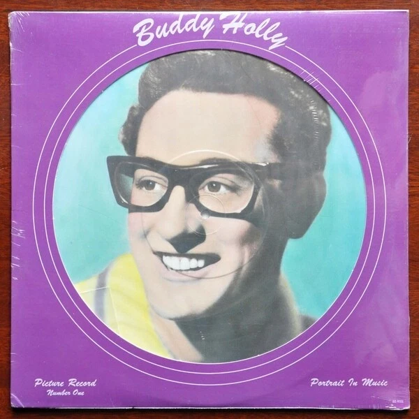 Buddy Holly Portrait In Music Number One Picture Disc 12'' Neuf STILL SEALED OVP - Photo 1/1