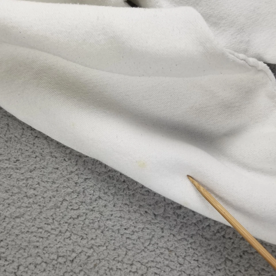 Sudadera Velero Vintage Hombre Grande Blanca Mapa Mar Caribe Cuello Redondo Foto 2 de 4