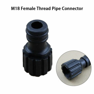 M18 Female Thread Pressure Machine Water Tap Connector Adapter Hose Pipe Mains