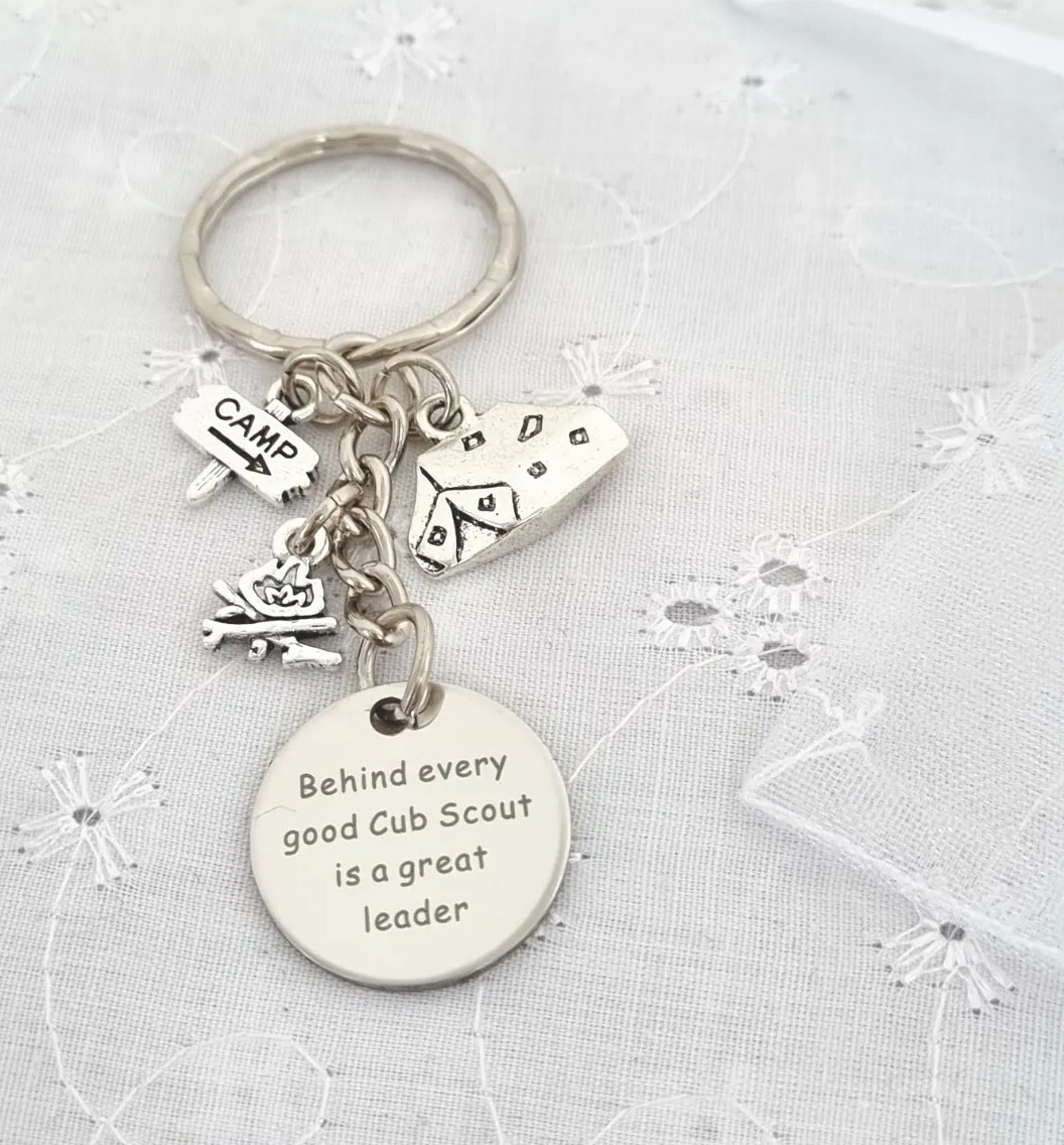 Keychain Cub Scout Leader Appreciation Gifts CUB SCOUT LEADER