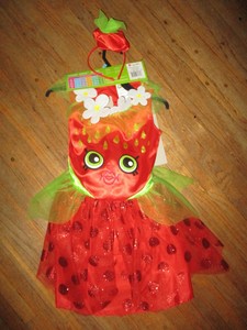 strawberry shopkin costume