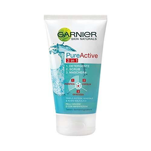 Garnier -Pure Active 3 in 1 Cleanser - Foto 1 di 1