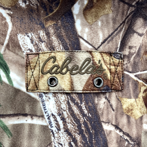 VTG Cabelas Hunting Jacket Youth Brown Medium Camo Realtree Gorpcore Workwear - Picture 6 of 11
