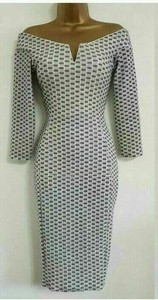 quiz black glitter bardot dress