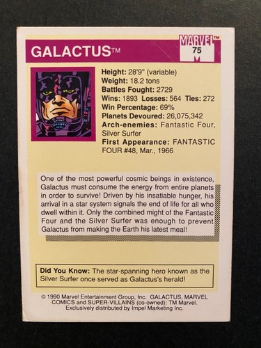 Finish Your Set - 1990 Impel Marvel Universe Series 1 Cards - Combined Shipping - Picture 151 of 329