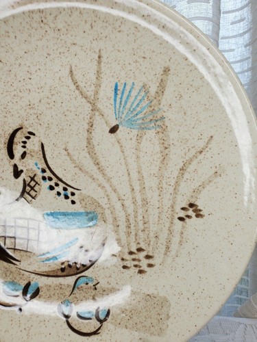 Bob White By Red Wing 10 3/4" Dinner Plate Quail - Picture 5 of 9