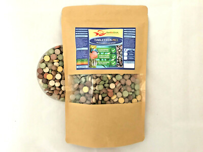 Fischfutter Lebend 1000 G Hauptfuttertabletten Ca. 1500 Stück | Fischfutter Aquarium Futtertabletten Für Aquarium