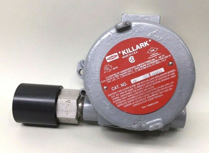 Killark SPM25861-0201 Used Enclosure Cover HFC 0900 Detcon