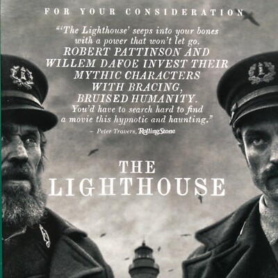 Robert Eggers THE LIGHTHOUSE Screener DVD For Your Consideration FYC 2019  PAL VG UK