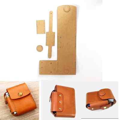 Leather craft sewing pattern/template for men pocket holder diy handmade mold