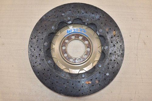 15-19 FERRARI 488 REAR CARBON CERAMIC ROTOR DISC BRAKE GENUINE OEM - Foto 8 di 9