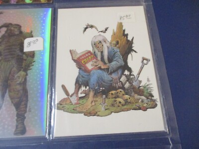 WILLIAM STOUT SAURIANS & SORCERERS #1 THE CRYPT KEEPER CARD