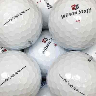 50 GOLFBÄLLE/LAKEBALLS WILSON STAFF PX3 SOFT SPIN AAA