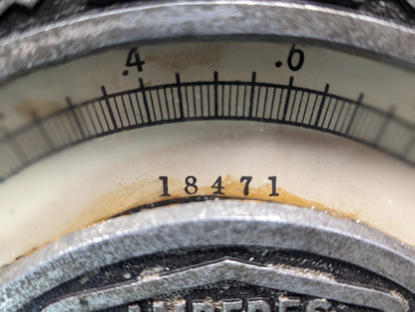 Antique Steampunk Industrial Reliance Instrument Type W Amperes Meter Chicago US