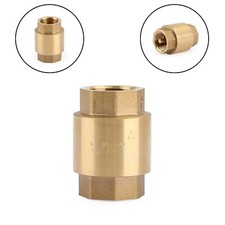 DN15 1/2" NPT In-Line Check Valve Brass Spring Loaded Inline 200PSI
