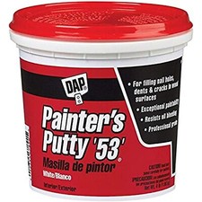 DAP 7079812244 Painters Putty Qt Raw Building Material, Quart, White