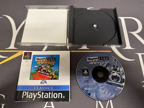 Theme Park World - Sony Playstation 1 (TESTED) UK PAL