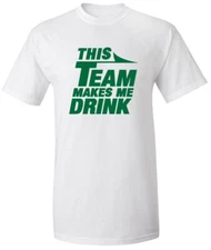 New York Jets Sam Darnold This Team Makes Me Drink Le'veon Bell T-Shirt