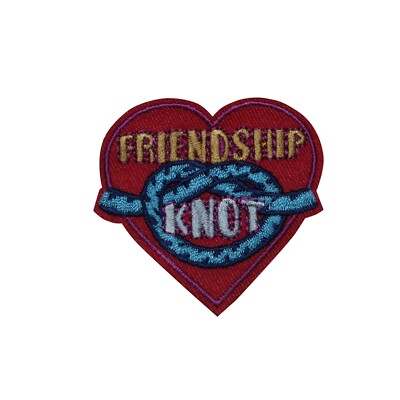 Friendship Knot Embroidered Iron On Patch 53-I | eBay