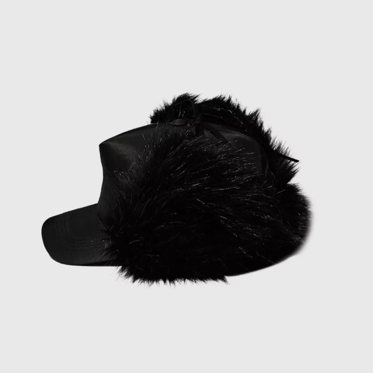 Open Yy Faux Fur Ear Flap Cap Black / FedEx | eBay Open Yy Faux Fur Ear Flap Cap Black / FedEx | eBay