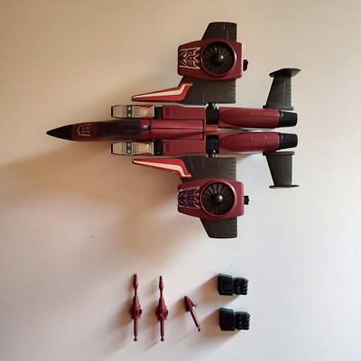 Transformers G1 Thrust Original Vintage Jet w/ Accessories 1984 Takara Japan