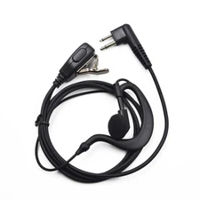 2 Pin Surveillance Earpiece Headset Mic For Motorola Two Way Radio Walkie Talkie