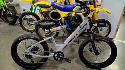 #ad Electric Bike 750W 48V Ebike SOULFAST 24quot; SOUL LOW SHARK GREY BLACK $1999.99