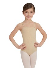 Capezio L102706 Girls Camisole Leotard Nude Size M/CH