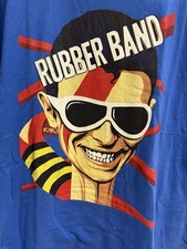 DC Comics Plastic Man David Bowie Rubber Band Butcher Billy Design XL Shirt