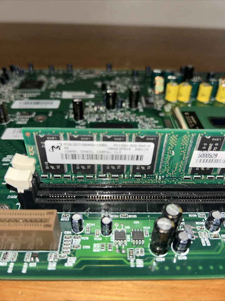 MX842 Motherboard Rev 4000733 PGA370 Socket 370 406000CJ 1QR632VERA0105043 - Image 2 of 4