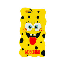 Moschino Giallo Gomma Moschino iPhone 6 Custodia Spugna Bob