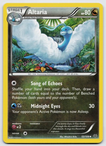 Altaria (53) 53/108 XY - Roaring Skies Pokemon LP