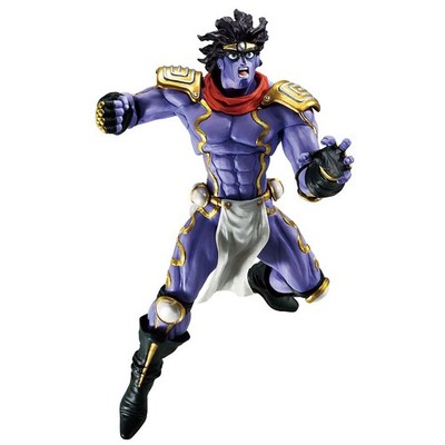 BANDAI Star Platinum mit dickem Sixpack | JoJo s Bizarre Adventure Figur | 27 cm