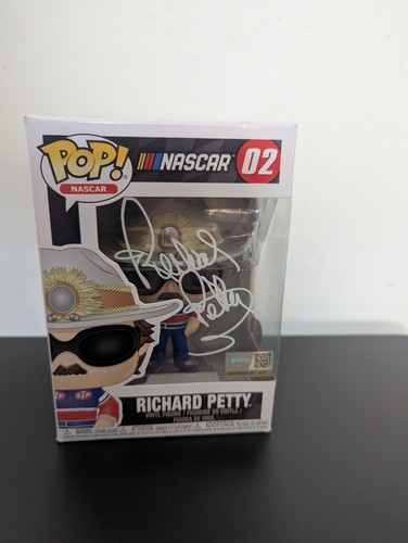 Funko Pop! Vinyl: Richard Petty #2 Signed Beckett