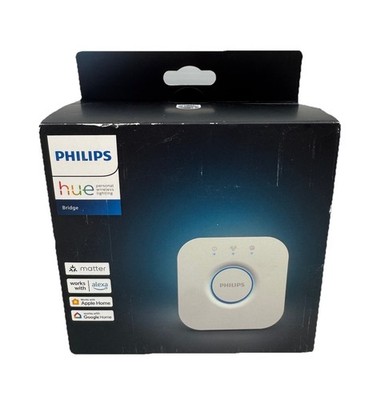 Philips Hue Bridge - White - 458471 Wireless Lighting Control NEW
