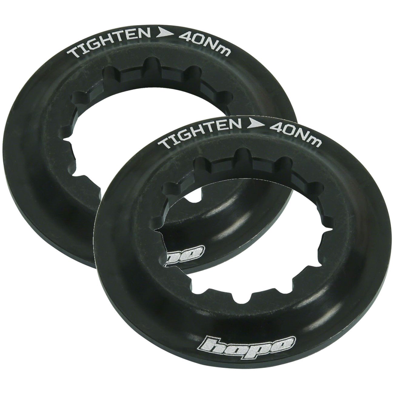 Комплект из 2 дисковых замков Hope Center Lock - черный 5790₽