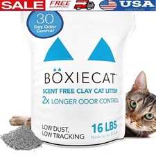Premium Cat Litter Odor Control Dust Free Easy Clean Clumping Long Lasting New