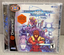 Sega Dreamcast - Phantasy Star Online Ver 2 Brand New Factory Sealed NICE
