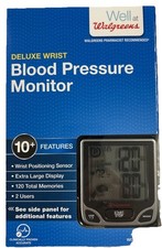 Walgreens Deluxe Wrist Blood Pressure Monitor