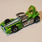 Vintage 1978 Hot Wheels Diecast 1/64 Scale BW Lime Green Bubble Gunner Car HK