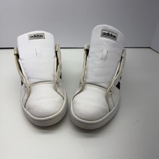 Adidas Grand Court Shoes Mens Size 10 White Black Cloudfoam Casual Tennis