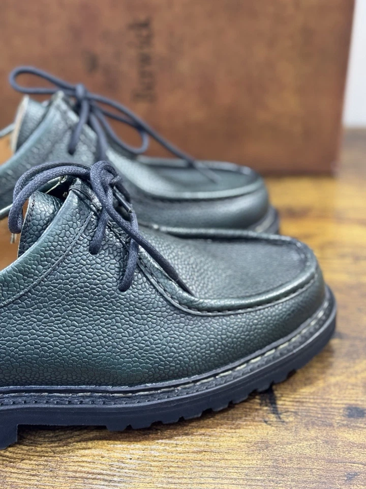 Berwick 1707 Paraboot Uomo Pelle Verdone Fondo Vibram Casual Men 41 - Immagine 4 di 4