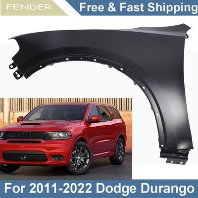 Primed Steel Front Left Side Fender For 2011-2024 Dodge Durango 55369735AC
