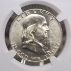 1952 "D" Franklin Half Dollar 50c NGC MS64 FBL #004 *FULL BELL LINES* BU ECC&C