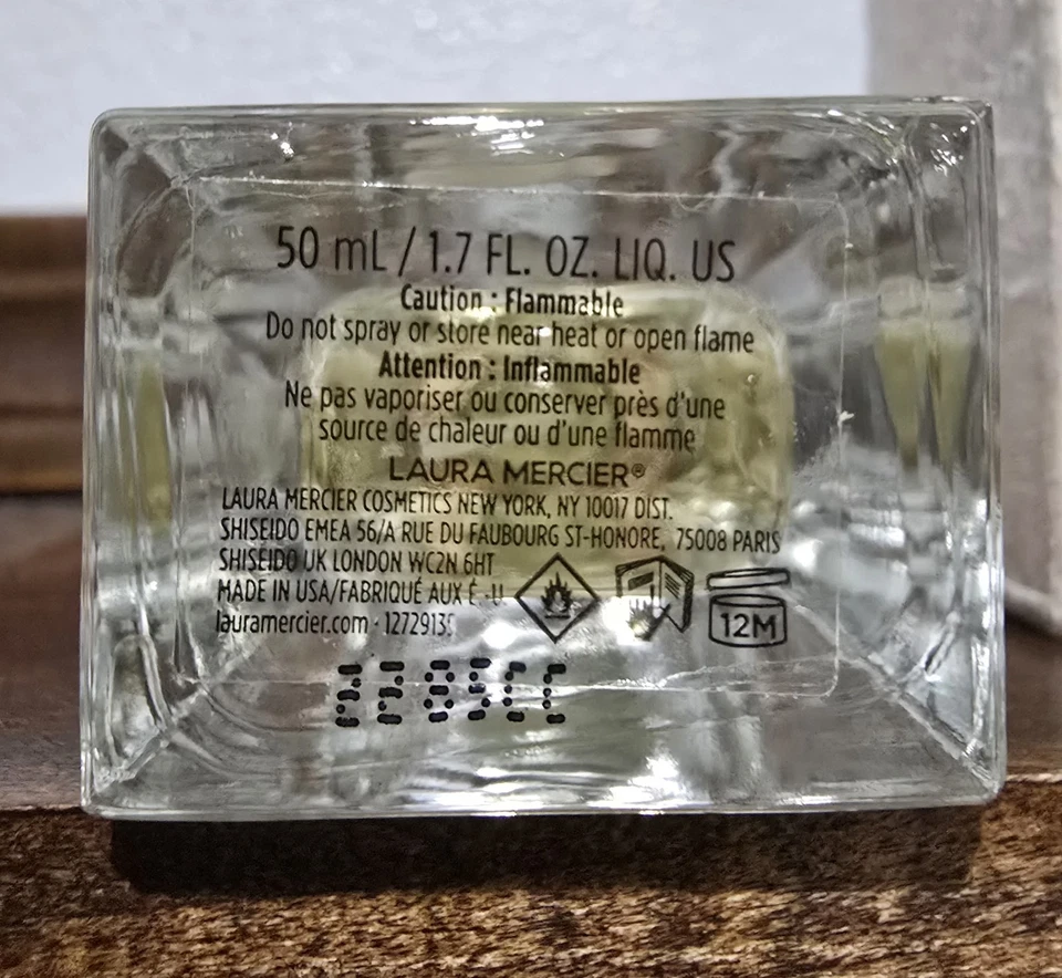 Eau de Toilette para mujer Laura Mercier AMBRE vainilla 1,7 fl oz nuevo en caja... Foto 4 de 4