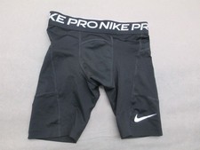 Nike Pro Size S Boys Black Compression Stretch Pull On Athletic Sport Shorts 246