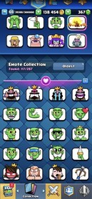 CR 66 LVL | 53 MAXED CARDS | 11K+ Trophies | 130K+ GOLD | 110 Emotes | CHEAP